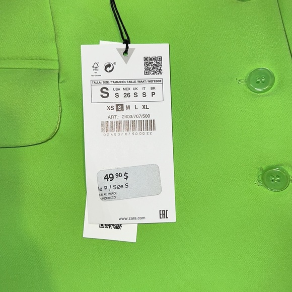 Mini skirt with pockets - Picture 4 of 4